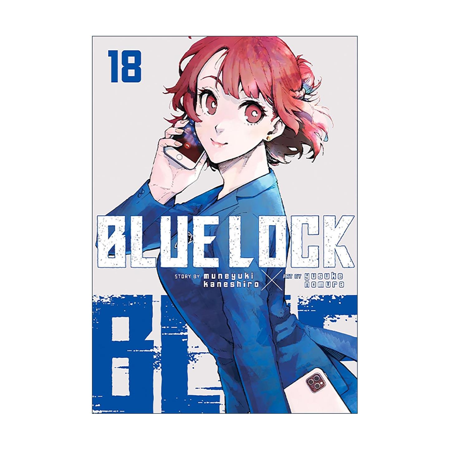 英文原版 Blue Lock 18 蓝色监狱系列18 同名日本动漫 足球体育漫画 野村优介 英文版 进口英语原版书籍