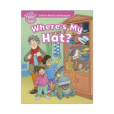 英文原版 Oxford Read & Imagine Starter Wheres My Hat牛津阅读与想象初级我的帽子在哪 有音频 英文版 进口英语原版书籍