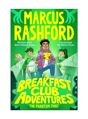 英文原版 The Breakfast Club Adventures The Phantom Thief 早餐俱乐部 幻影神偷 儿童友谊冒险章节桥梁书 进口英语原版书籍