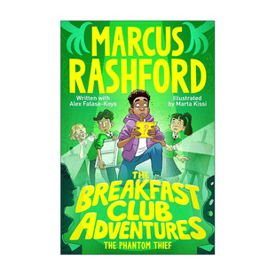 儿童友谊冒险章节桥梁书 书籍 Club Thief 早餐俱乐部 Phantom Breakfast Adventures 进口英语原版 英文原版 幻影神偷 The