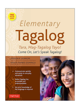 原版 Elementary Tagalog 初级菲律宾语教程 进口原版书籍