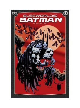 英文原版 Elseworlds: Batman Vol. 2 异世界 蝙蝠侠 卷二 新版 DC漫画 Doug Moench 英文版 进口英语原版书籍
