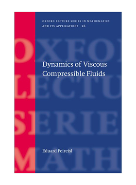 英文原版 Dynamics of Viscous Compressible Fluids 粘性可压缩流体的动力学 经典入门 精装 英文版 进口英语原版书籍