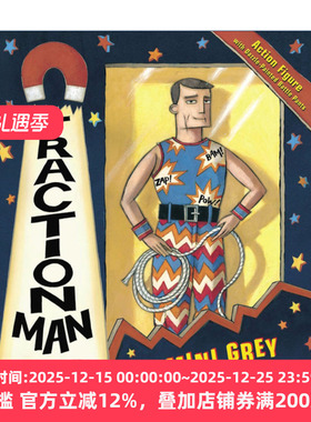 Traction Man Is Here 牵引人登场 米妮·格雷绘本