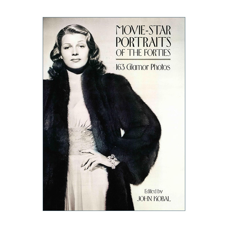 英文原版 Movie-Star Portraits of the Forties 四十年代的电影明星肖像 好莱坞摄影艺术图册 英文版 进口英语原版书籍