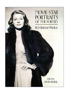 英文原版 Movie-Star Portraits of the Forties 四十年代的电影明星肖像 好莱坞摄影艺术图册 英文版 进口英语原版书籍