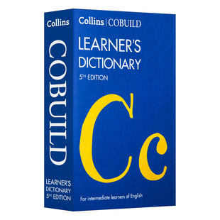 Dictionary NEW Learner 英文原版 新柯林斯中阶英语学习词典 进口英语原版 COBUILD 英文版 Collins 书籍 Intermediate 第五版