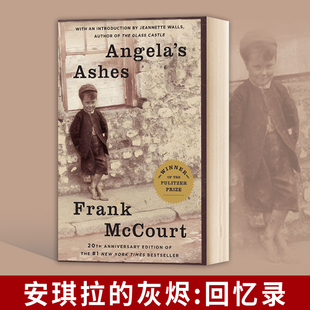 安琪拉的灰烬 回忆录 英文原版人物传记 Angela's Ashes A Memoir 弗兰克迈考特自传体小说 Frank McCourt 英文版进口原版英语书籍