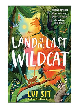 英文原版 Land of the Last Wildcat 最后的夜猫之地 儿童魔法冒险故事 英文版 进口英语原版书籍