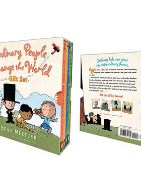 Ordinary People Change the World Gift Set 普通人改变世界 4册盒装