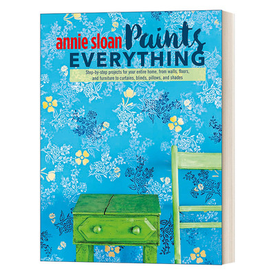 英文原版 Annie Sloan Paints Everything 安妮·斯隆的涂料艺术 教你如何用颜料装饰自己的家 英文版 进口英语原版书籍