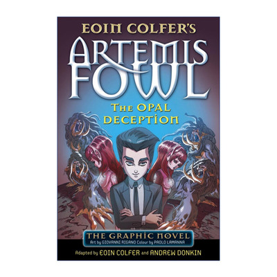 英文原版 Artemis Fowl The Opal Deception The Graphic Novel 阿特米斯奇幻历险4 奥珀尔诡计 漫画版 英文版 进口英语原版书籍