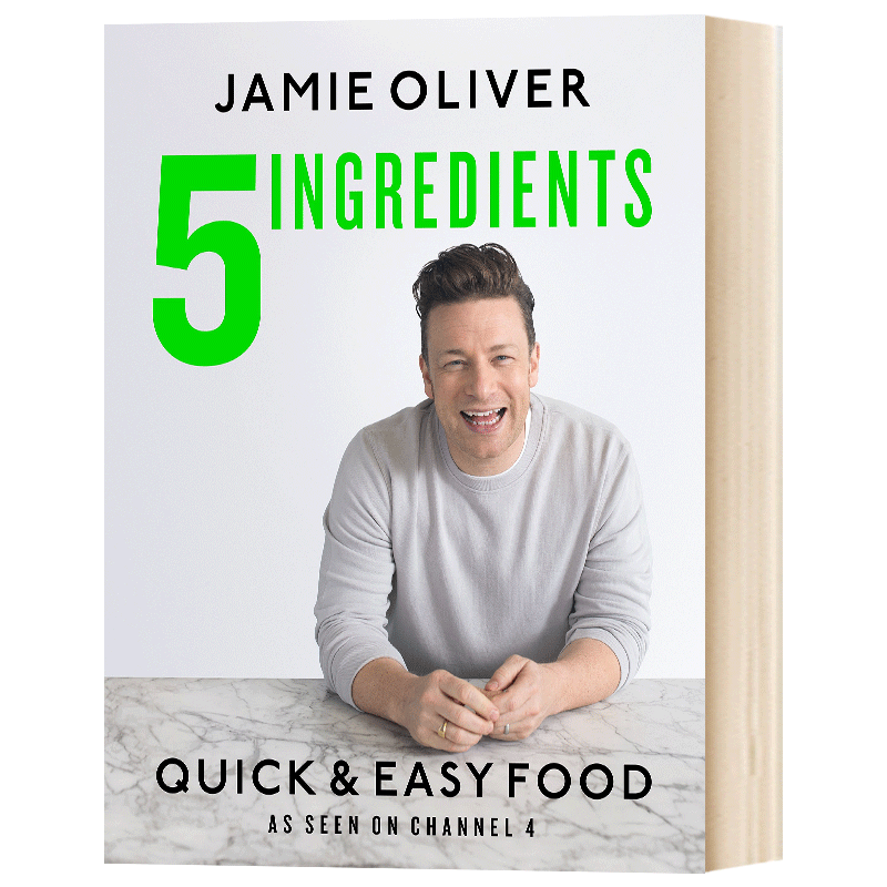 5种食材 快速简单菜谱 5 Ingredients - Quick & Easy Food 英文原版食谱菜谱教程 Jamie Oliver杰米奥利弗 进口英语生活科普书籍