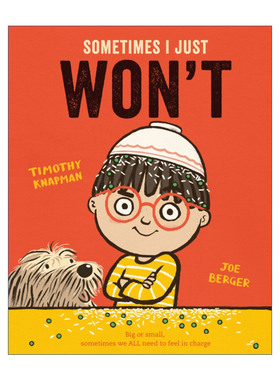 Sometimes I Just WON'T 有时我只是不会 儿童绘本情绪读物