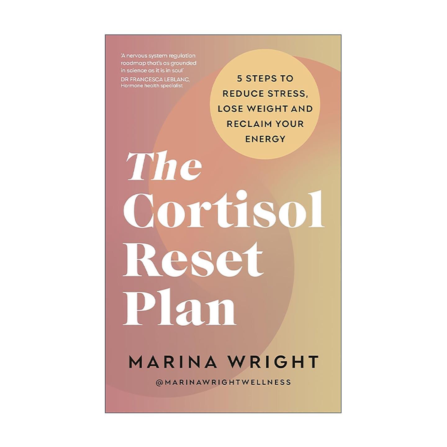 英文原版 The Cortisol Reset Plan 皮质醇调整计划 Marina Wright 应对慢性压力和平衡荷尔蒙 英文版 进口英语原版书籍