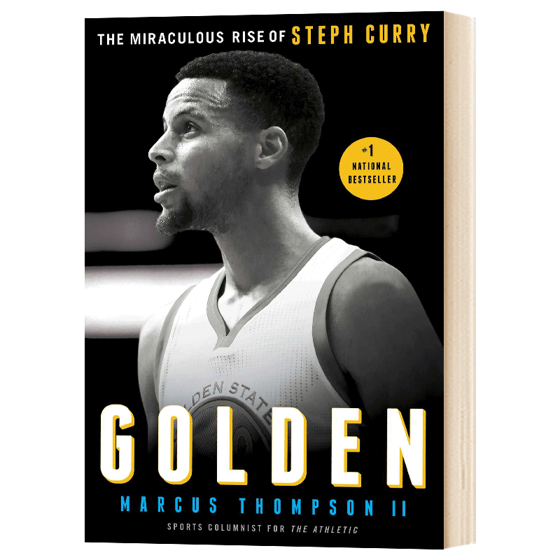 金子 斯蒂芬库里传记Golden: The Miraculous Rise of Steph Curry 英文原版人物传记 进口英语书籍