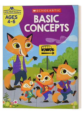 Little Skill Seekers: Basic Concepts  小小技能追求者：基本概念 幼小衔接练习册