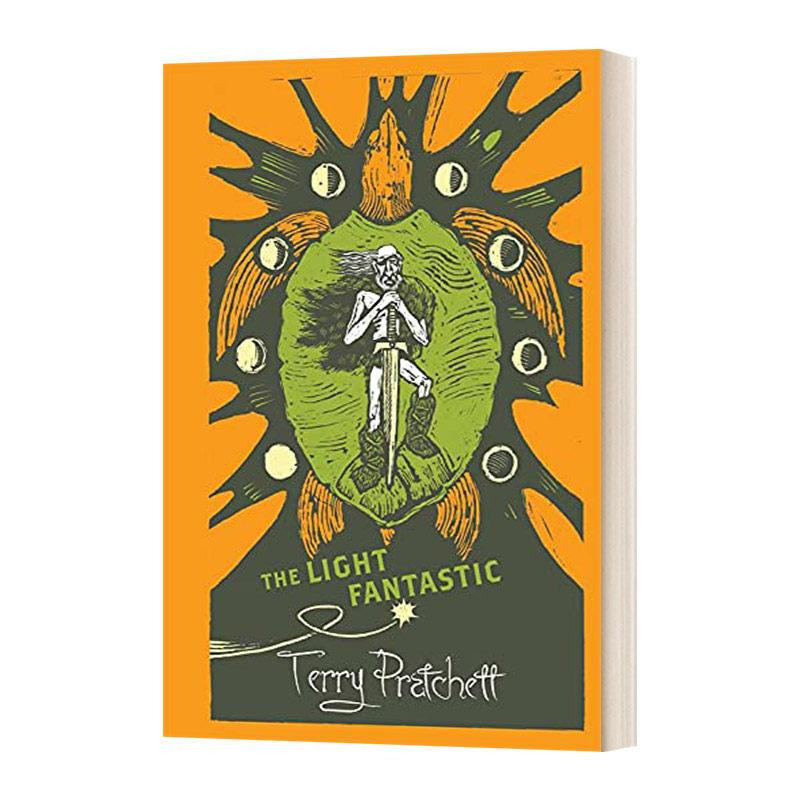 碟形世界2 异光 精装 discworld novel 2 the light fantastic 英文