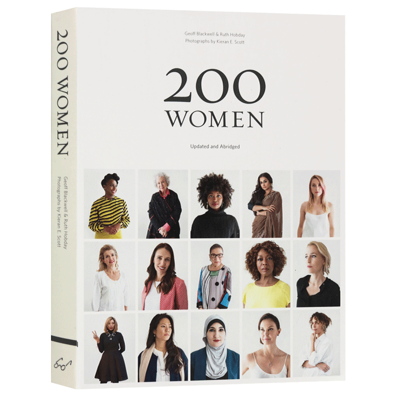 200 Women 200位改变你看世界方式的女性 英文原版进口艺术 励志人生感悟读物书籍