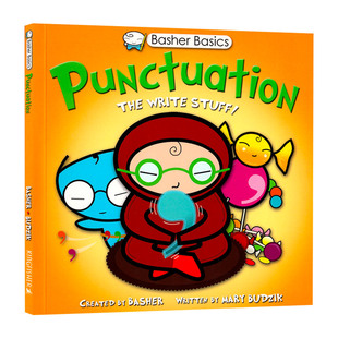 Write 写作 Punctuation 标点符号 Stuff 英文原版 Basher 科学书 东西 英语语言学习进口书籍 Basics 好玩 The