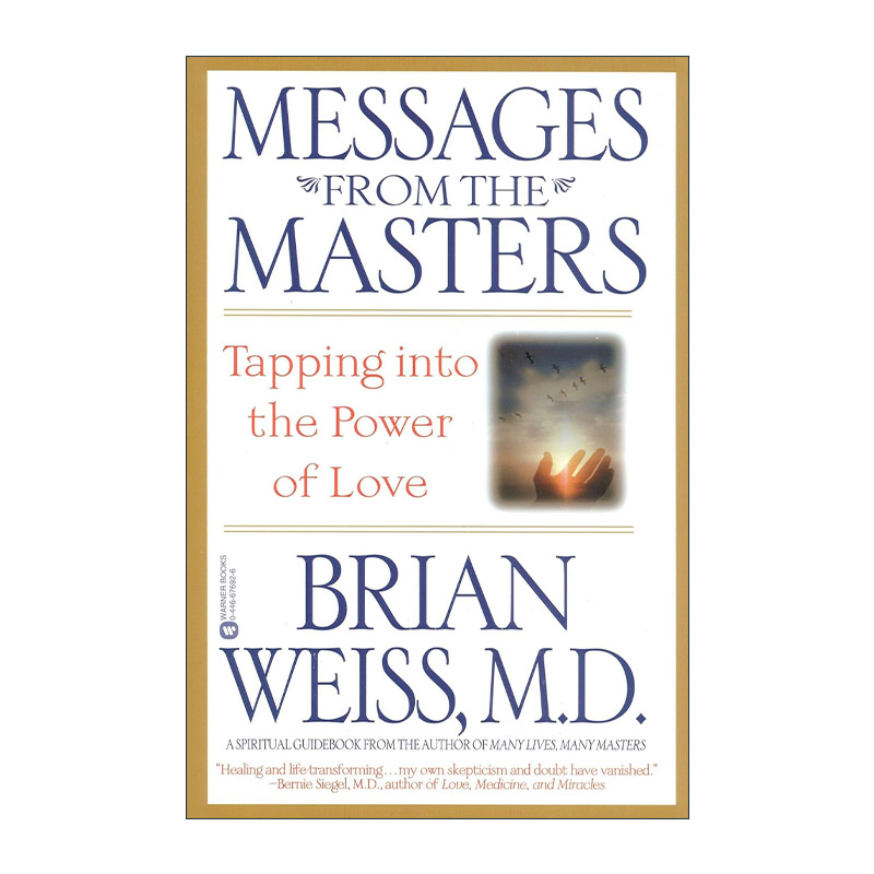 英文原版 Messages from the Masters 穿越时空的心理治疗 英文版 进口英语原版书籍