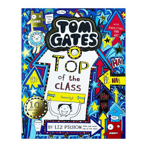 英文原版 Tom Gates 9 Top of the Class Nearly 汤姆盖茨系列 英文版 进口英语原版书籍