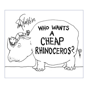 Cheap Rhinoceros? 绘本 Wants 绘本大师谢尔希尔弗斯坦 精装 犀牛 Who 谁要一只便宜