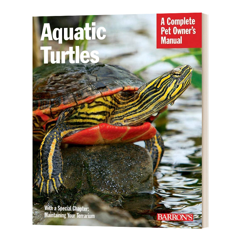 英文原版 Aquatic Turtles  Complete Pet Owner's Manuals 水龟宠物主人完全手册 英文版 进口英语原版书籍