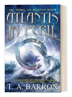 英文原版 Atlantis in Peril Atlantis Saga 02 亚特兰蒂斯传奇系列02 危难中的亚特兰蒂斯 儿童奇幻动作冒险小说 英文版 进口书籍