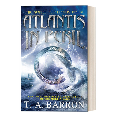 英文原版 Atlantis in Peril Atlantis Saga 02 亚特兰蒂斯传奇系列02 危难中的亚特兰蒂斯 儿童奇幻动作冒险小说 英文版 进口书籍