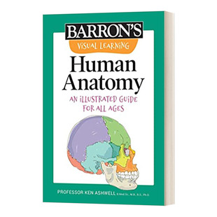英文原版 Visual Learning Human Anatomy 图解解剖学 An illustrated guide for all ages 英文版 进口英语原版书籍