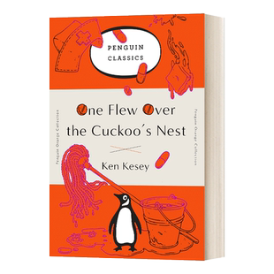 飞越疯人院 企鹅经典橘色收藏版毛边书 One Flew Over the Cuckoo's Nest 英文原版小说 进口英语书籍
