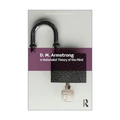 英文原版 A Materialist Theory of the Mind 心灵的唯物主义理论 Routledge Classics系列 英文版 进口英语原版书籍