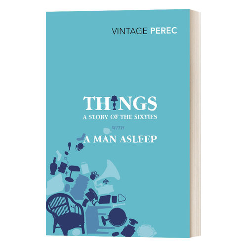 英文原版小说 Things A Story of the Sixties with A Man Asleep 物 60年代纪事 乔治·佩雷克 英文版 进口英语原版书籍