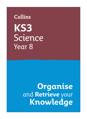 Collins KS3 Science Year 8 Organise and Retrieve Your Knowledge 柯林斯英国初中科学复习册八年级 英文原版中学教辅 进口书籍