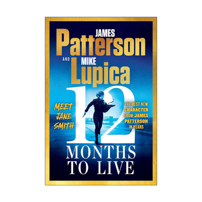 英文原版 12 Months to Live 12个月可活 杀手简史密斯系列1 英文版 进口英语原版书籍