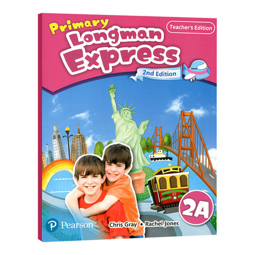 Primary Longman Express TBG 2A 英文原版培生香港朗文PLE小学英语教材 二年级上学期教师用书  少儿英语外国语学校专用教材