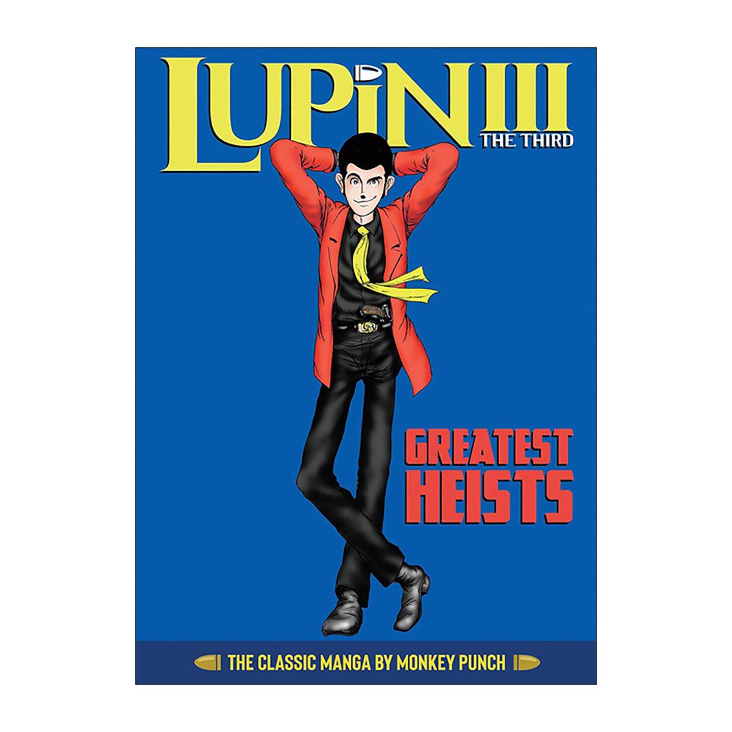 英文原版 Lupin III Lupin the 3rd Greatest Heists 鲁邦三世 经典漫画集 精装收藏版 加藤一彦 英文版 进口英语原版书籍