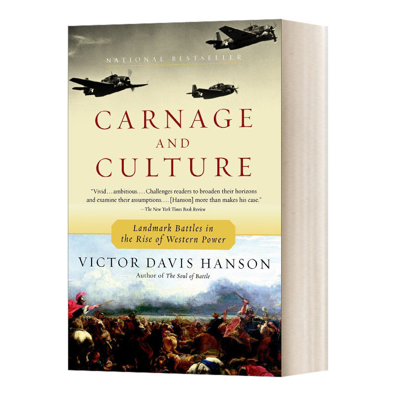 Carnage and Culture 杀戮与文化 强权兴起的决定性战役 Victor Davis Hanson 英文原版历史读物 进口英语书籍