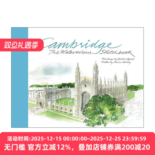 英文原版 Cambridge The Watercolour Sketchbook 剑桥水彩写生簿 英文版 进口英语原版书籍