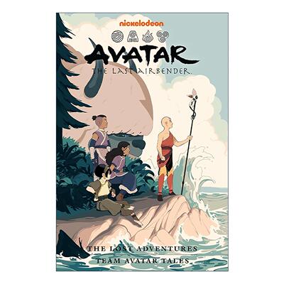 英文原版 Avatar The Last Airbender 降世神通 失落的冒险与团队冒险故事精选集 黑马漫画 英文版 进口英语原版书籍