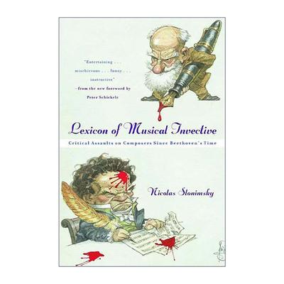 英文原版 Lexicon of Musical Invective 音乐谩骂词典 自贝多芬时代以来对作曲家的批判攻击 Nicolas Slonimsky 进口英语原版书籍
