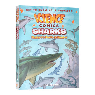 科学漫画系列 Sharks 鲨鱼 英文原版 进口英语绘本图画书籍 Science 儿童科普百科 Comics