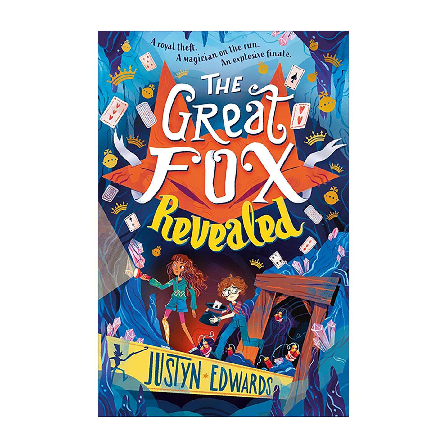 英文原版 The Great Fox Revealed 大狐狸的揭秘 儿童魔术悬疑小说 英文版 进口英语原版书籍