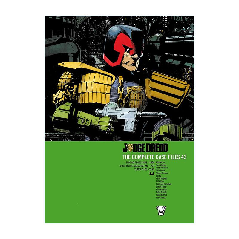 英文原版 Judge Dredd The Complete Case Files 43 特警判官 漫画合集43 英文版 进口英语原版书籍