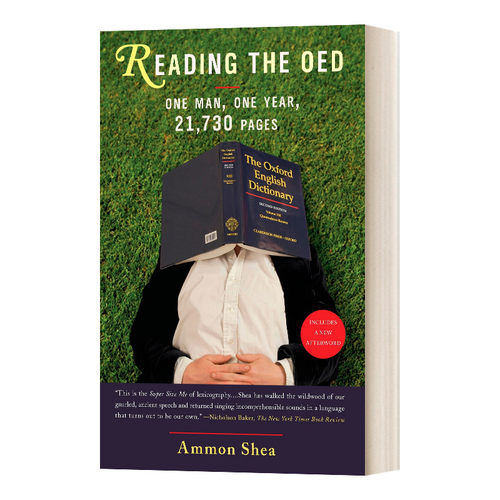 英文原版 Reading the OED One Man  One Year  21 730 Pages 阅读 牛津英语词典 一个人，一年，21730页 英文版 进口英语原版书籍