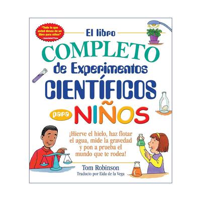 英文原版 El libro completo de experimentos cientificos para ninos 孩子的百宝箱 科学实验 英文版 进口英语原版书籍