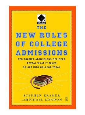 英文原版 The New Rules of College Admissions 大学录取新规则 十位前任招生官揭秘当下如何成功申校 英文版 进口英语原版书籍