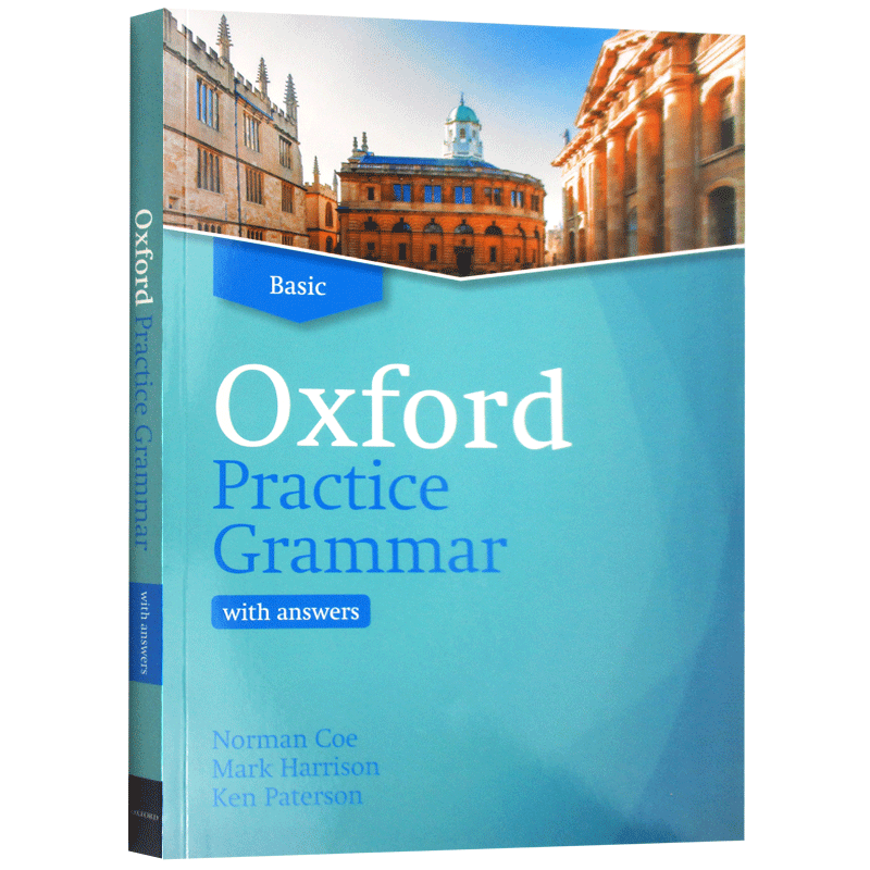 新版 牛津英语实用语法教材 初级 Oxford Practice Grammar Basic with Key 英文原版英语语法学习工具书 进口英文版 含在线资源