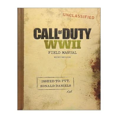 英文原版 Call of Duty WWII Field Manual 使命召唤 二战 野战手册精装游戏设定集 英文版 进口英语原版书籍